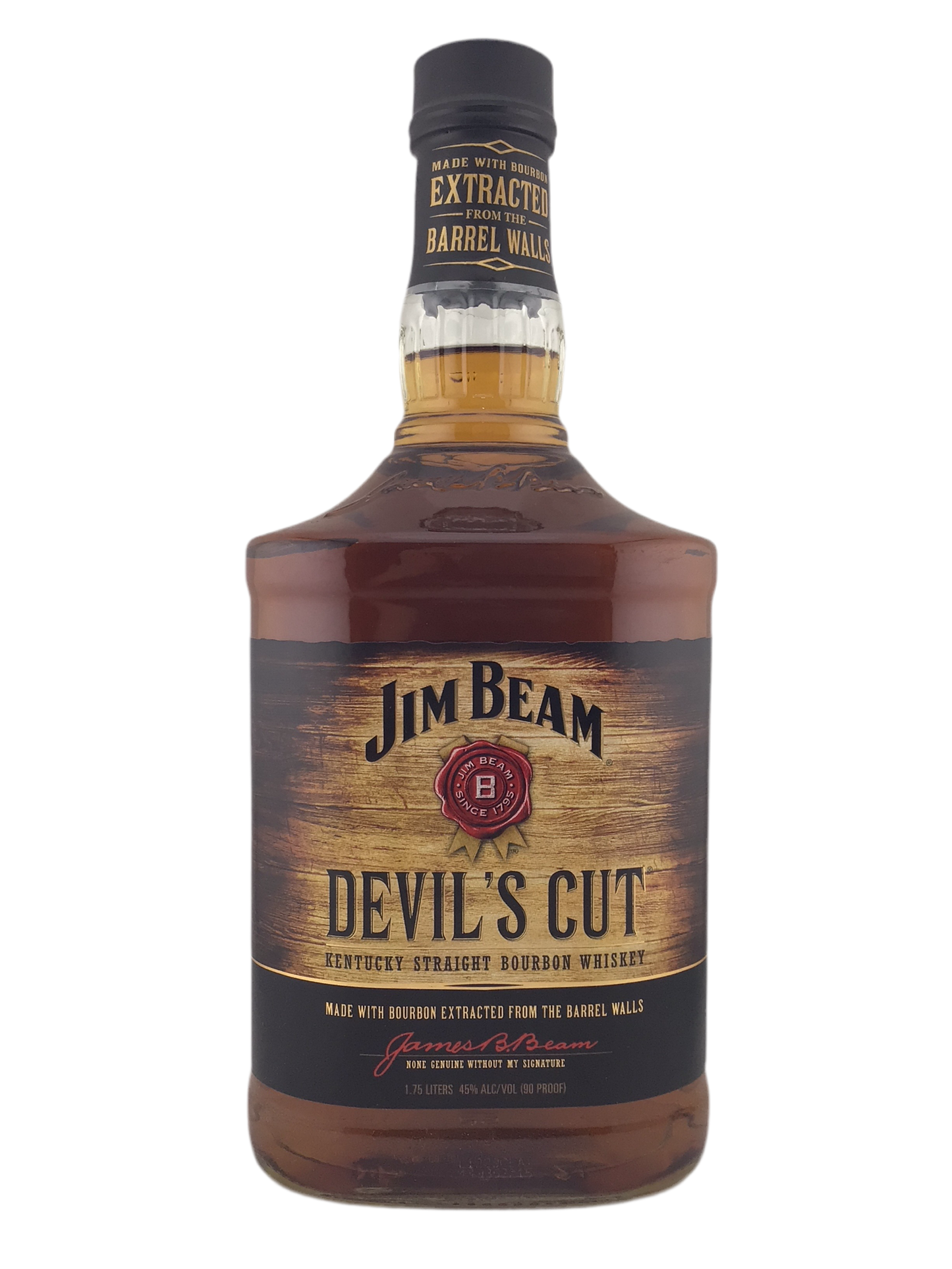 Jim Beam Devil's Cut Kentucky Straight Bourbon Whiskey 1.75L