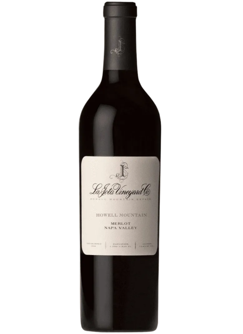 2013 La Jota Merlot Howell Mountain