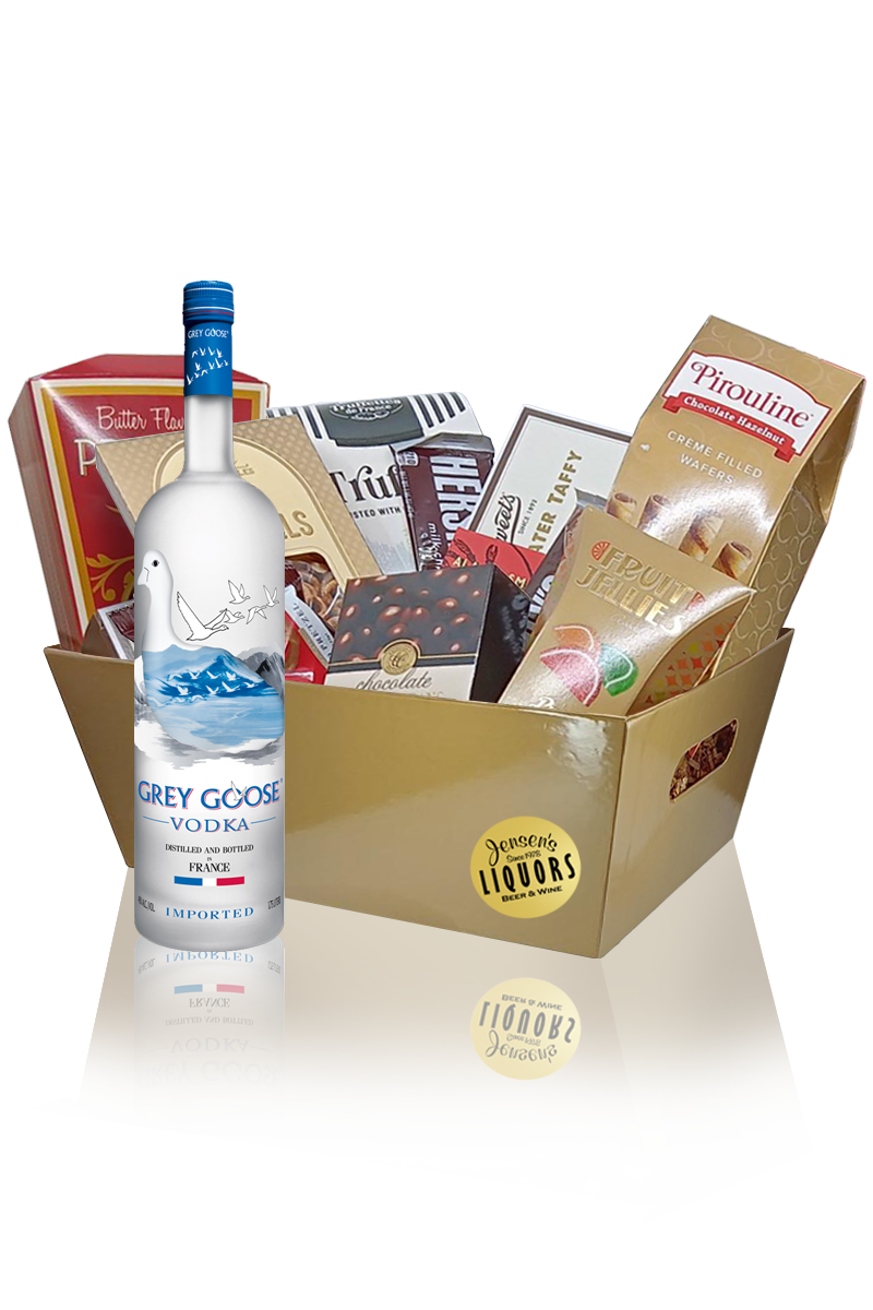 Grey Goose Vodka Basket