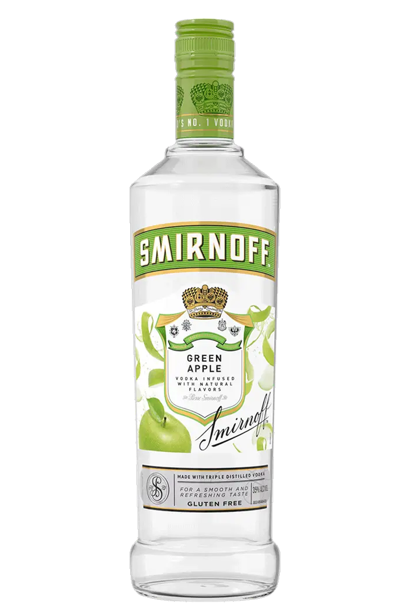 VODKA SMIRNOFF GREEN APPLE 1X700 - imagen 5