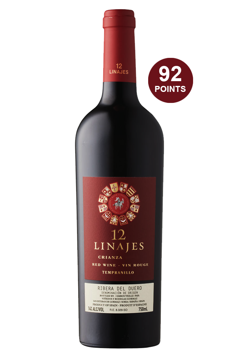 12 Linajes Crianza Ribera del Duero