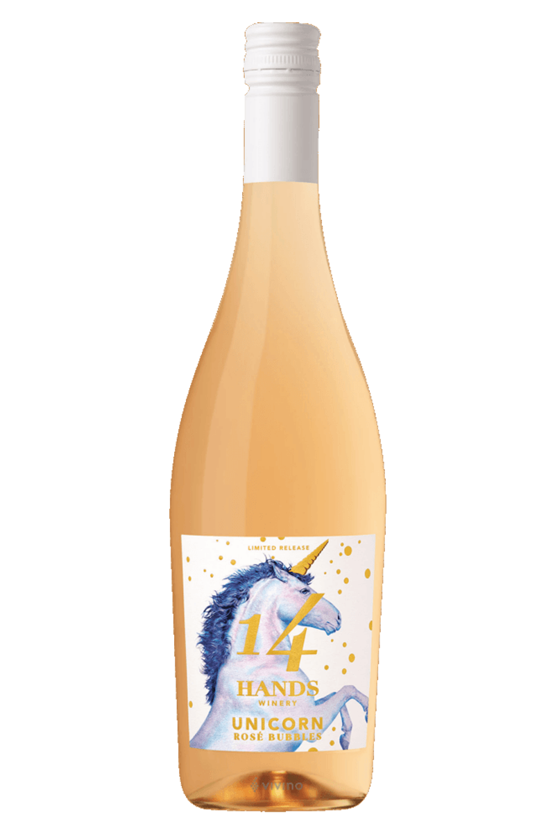 14 Hands Rosé Bubbles Unicorn