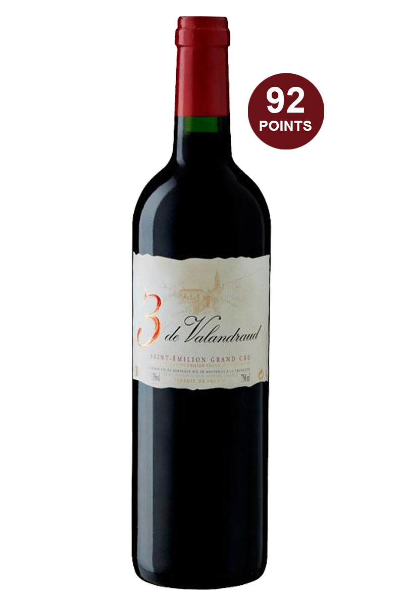 3 de Valandraud Saint Emilion Grand Cru