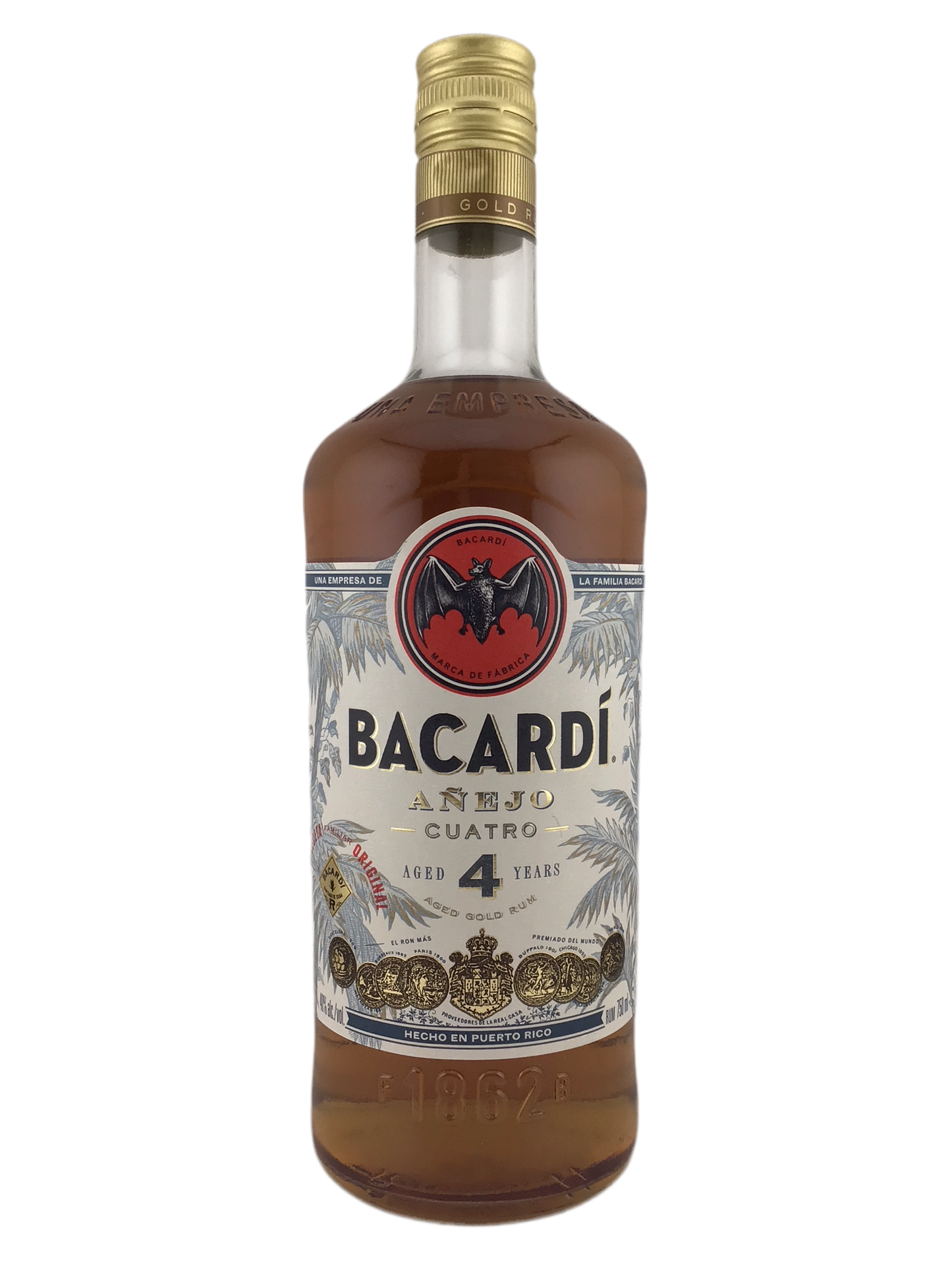 BACARDI 4 YEARS 750ml