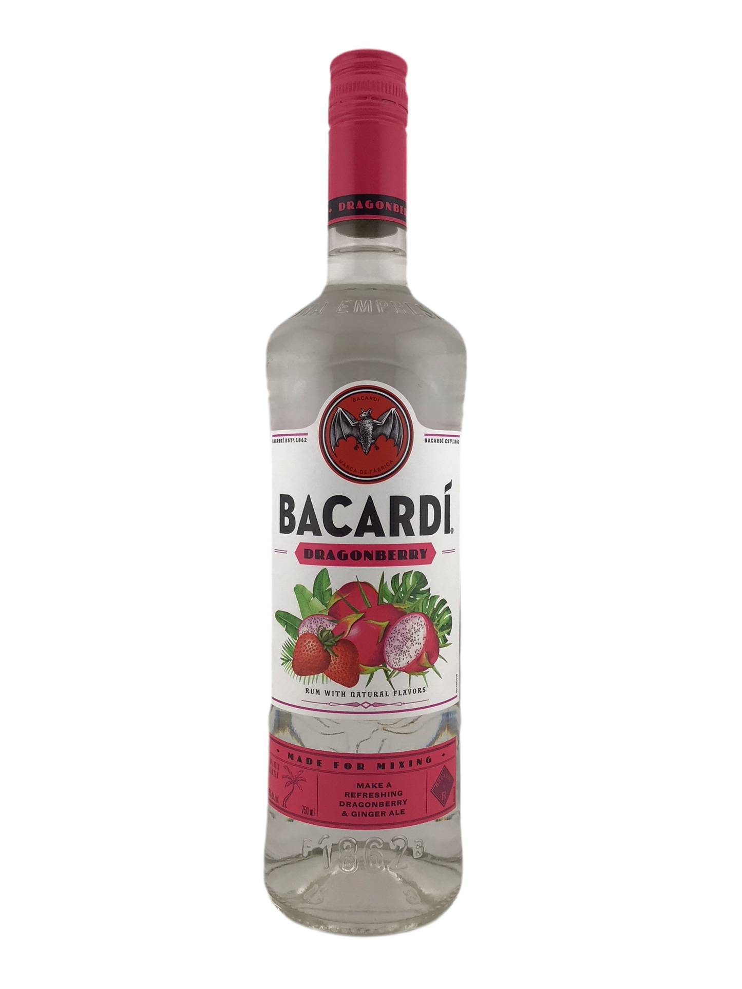 BACARDI FLAVORS DRAGON BERRY 750ml