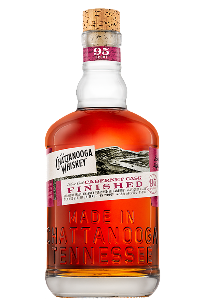 Chattanooga Cabernet Casks 95 Proof Straight Malt Whiskey