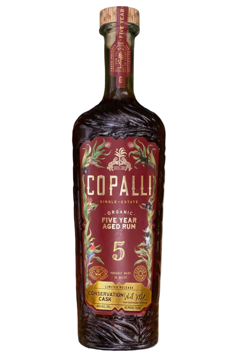 Copalli Organic Five-Year Aged Rum