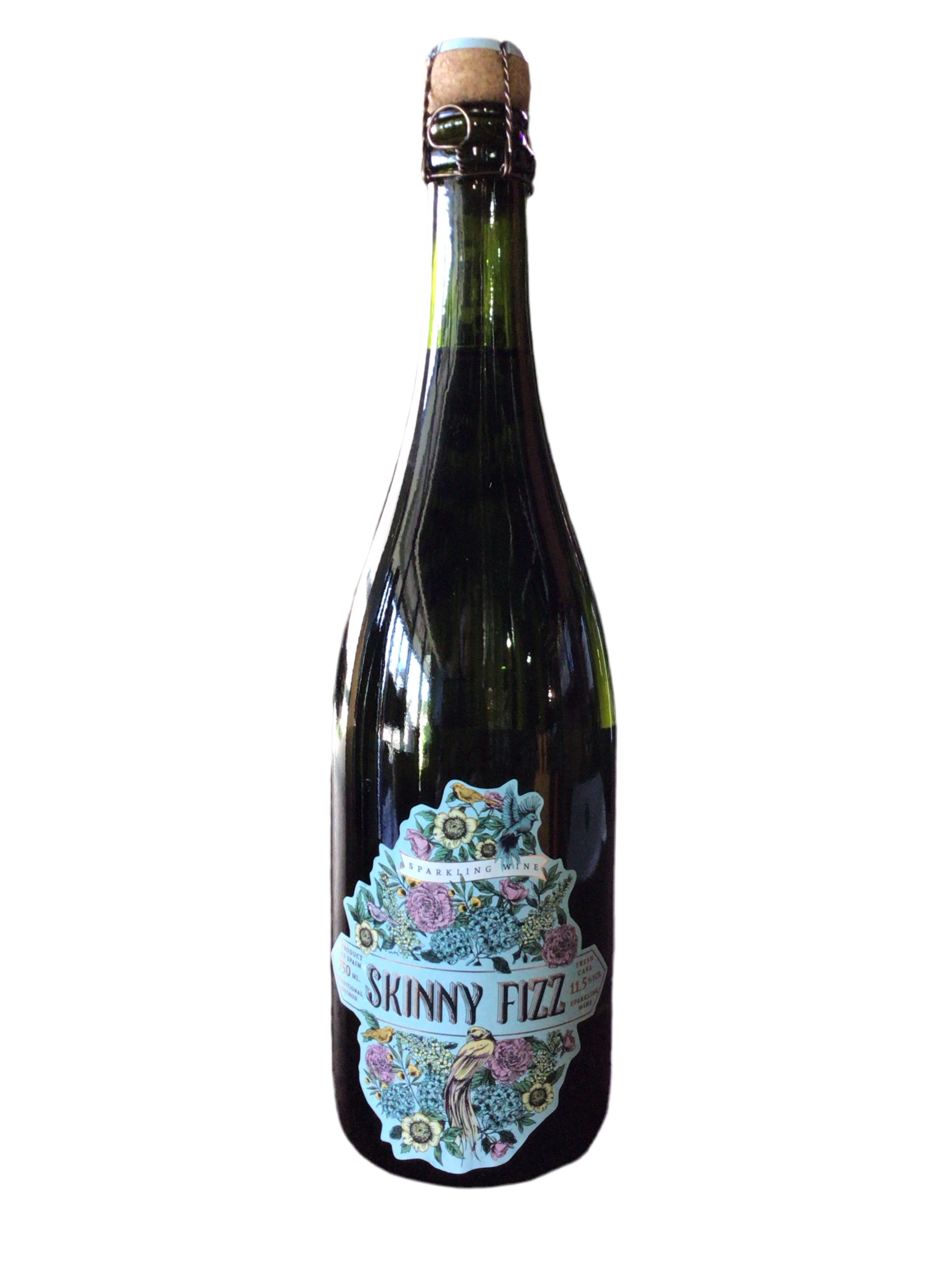 Skinny Fizz Cava Brut Nature – Sunset Corners