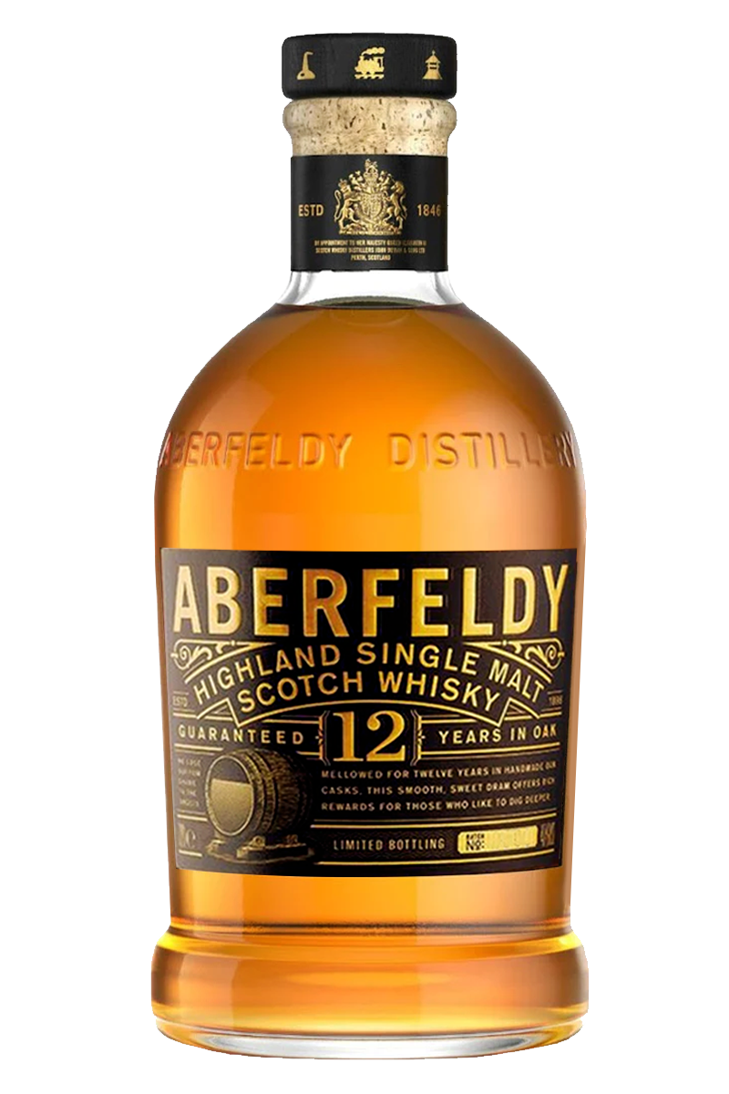 Aberfeldy 12 Years Single Malt Scotch Whisky 750 ML