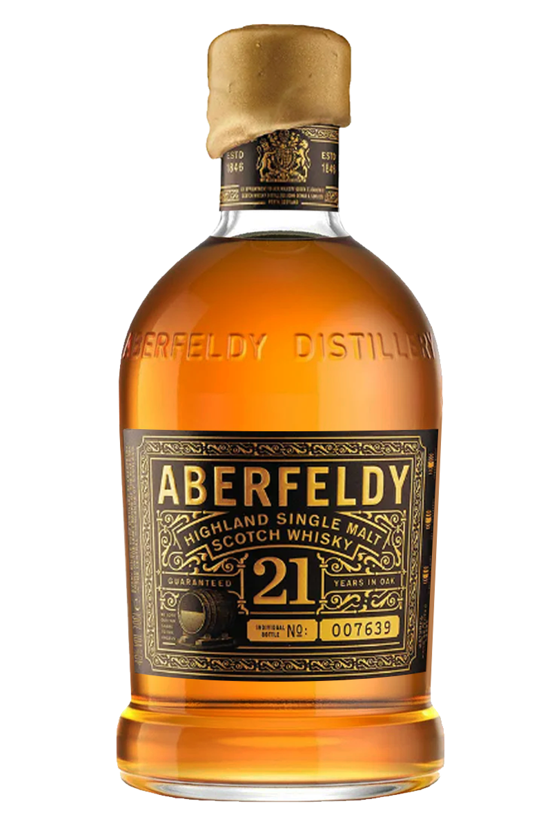 Aberfeldy 21 Years Single Malt Scotch Whisky 750 ML