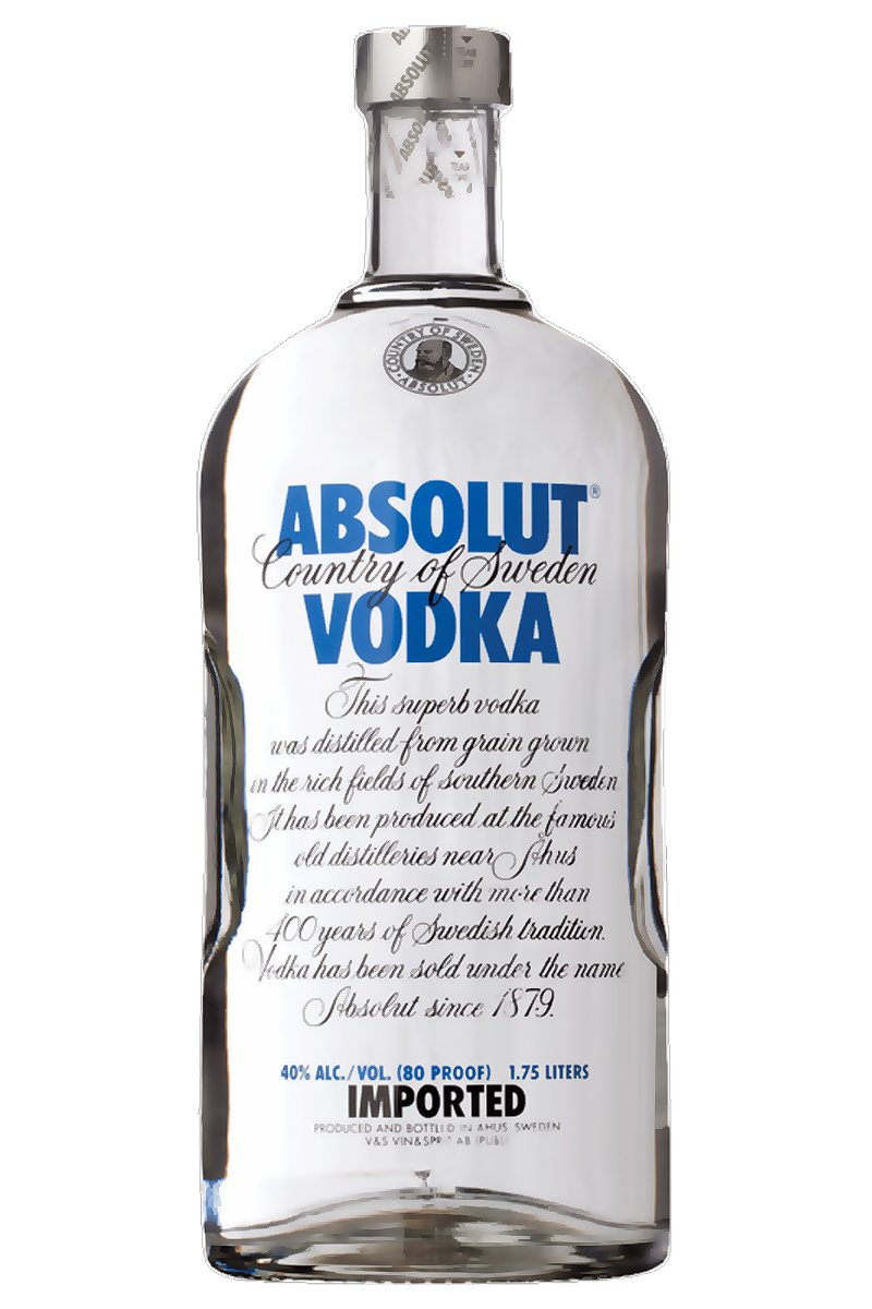 Absolut Swedish Vodka 1.75 LT