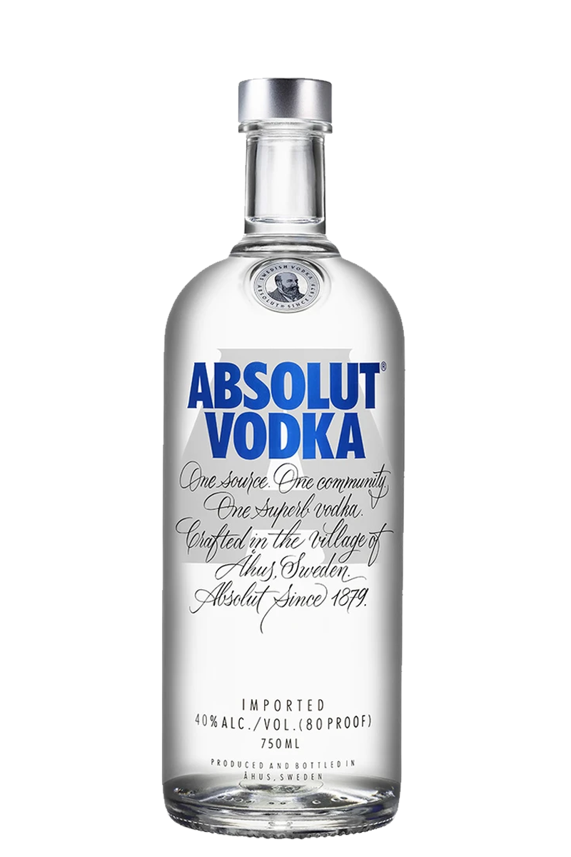 Absolut Swedish Vodka 750 ML