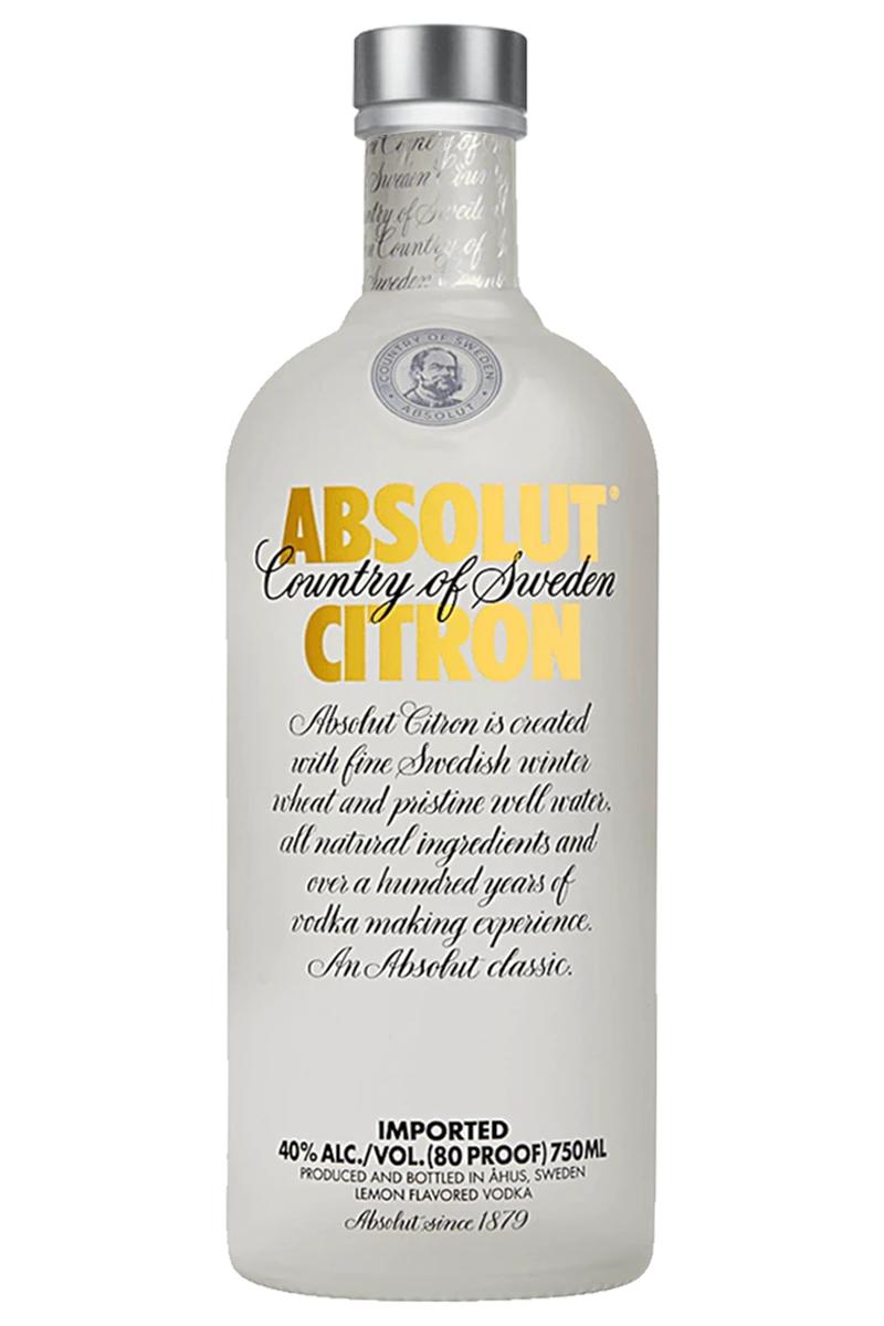 Absolut Citron Vodka 1.75 LT