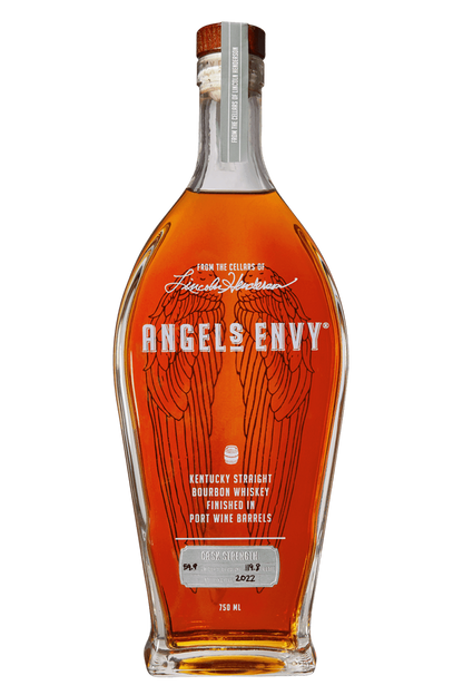 Angels Envy Cask Strength Bourbon Whiskey Finished in Port Wine Barrels