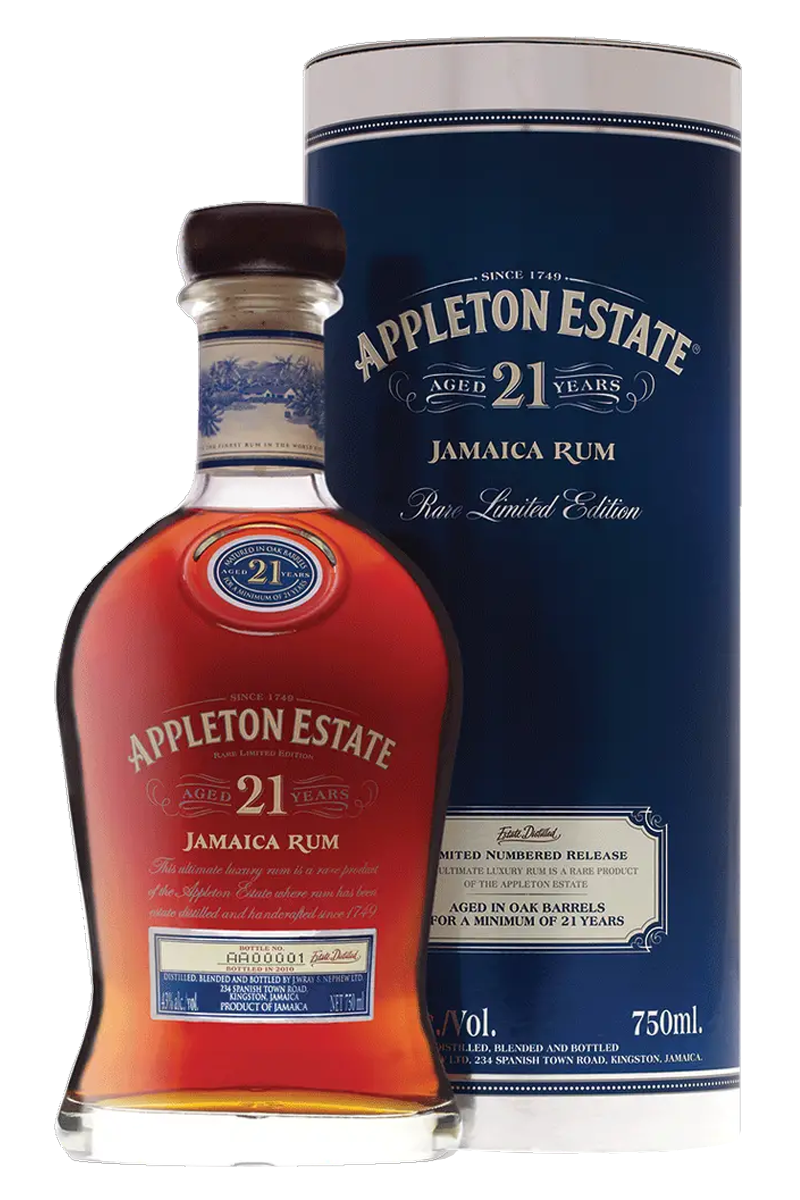 Appleton Estate 21 Years Rare Limited Edition Jamaican Rum