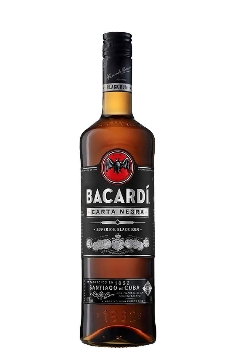 Bacardi Black Rum 750 ML