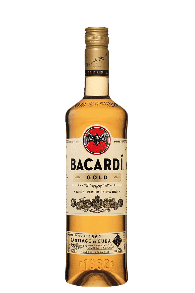 Bacardi Gold Rum 750 ML