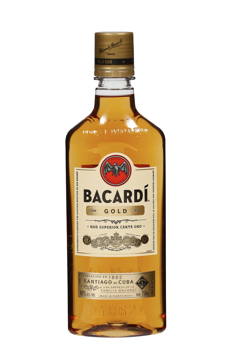 Bacardi Gold Rum Pet 750 ML