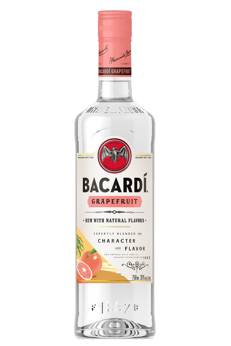 Bacardi Grapefruit Flavored Rum 750 ML