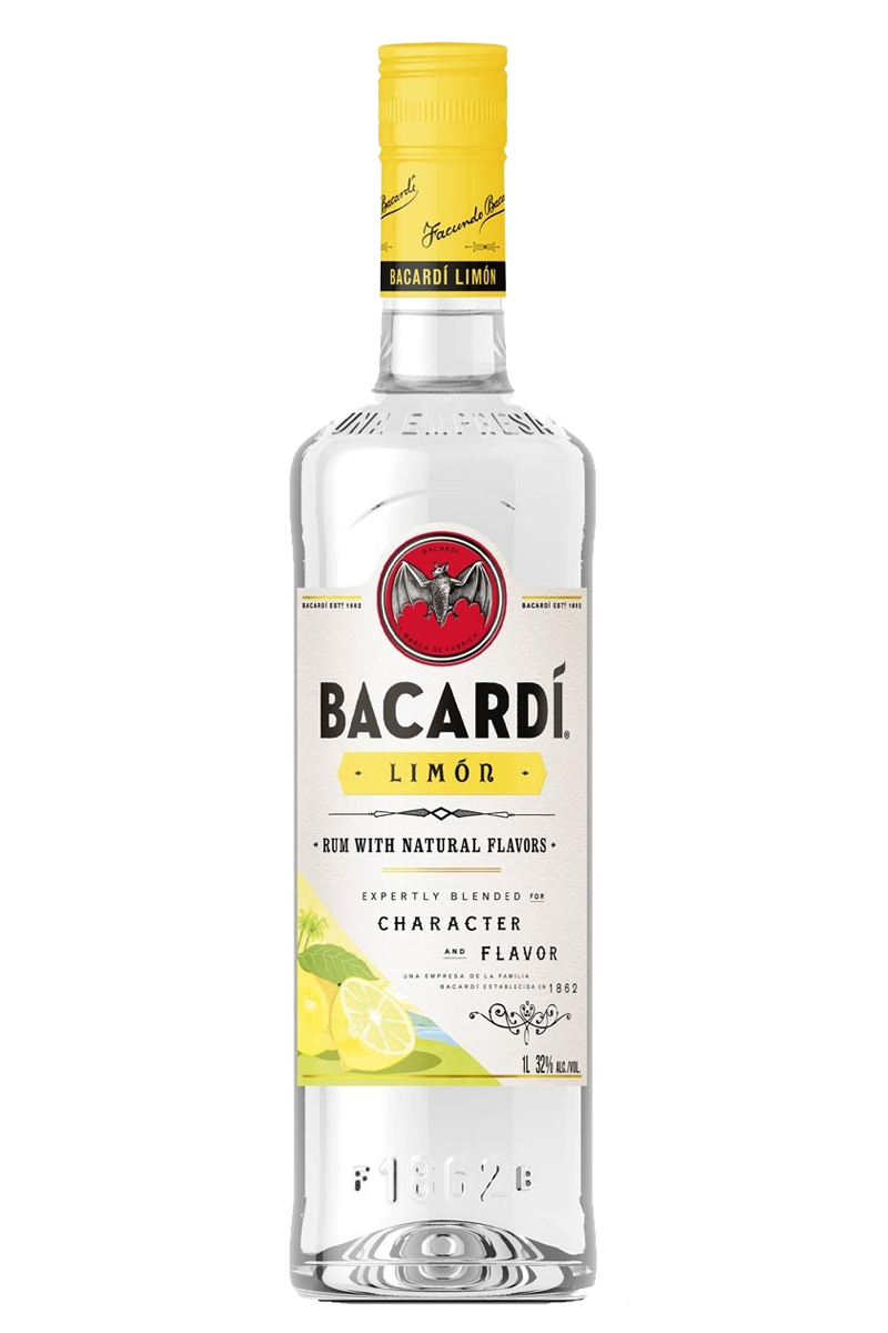 Bacardi Limon Flavored Rum 750 ML