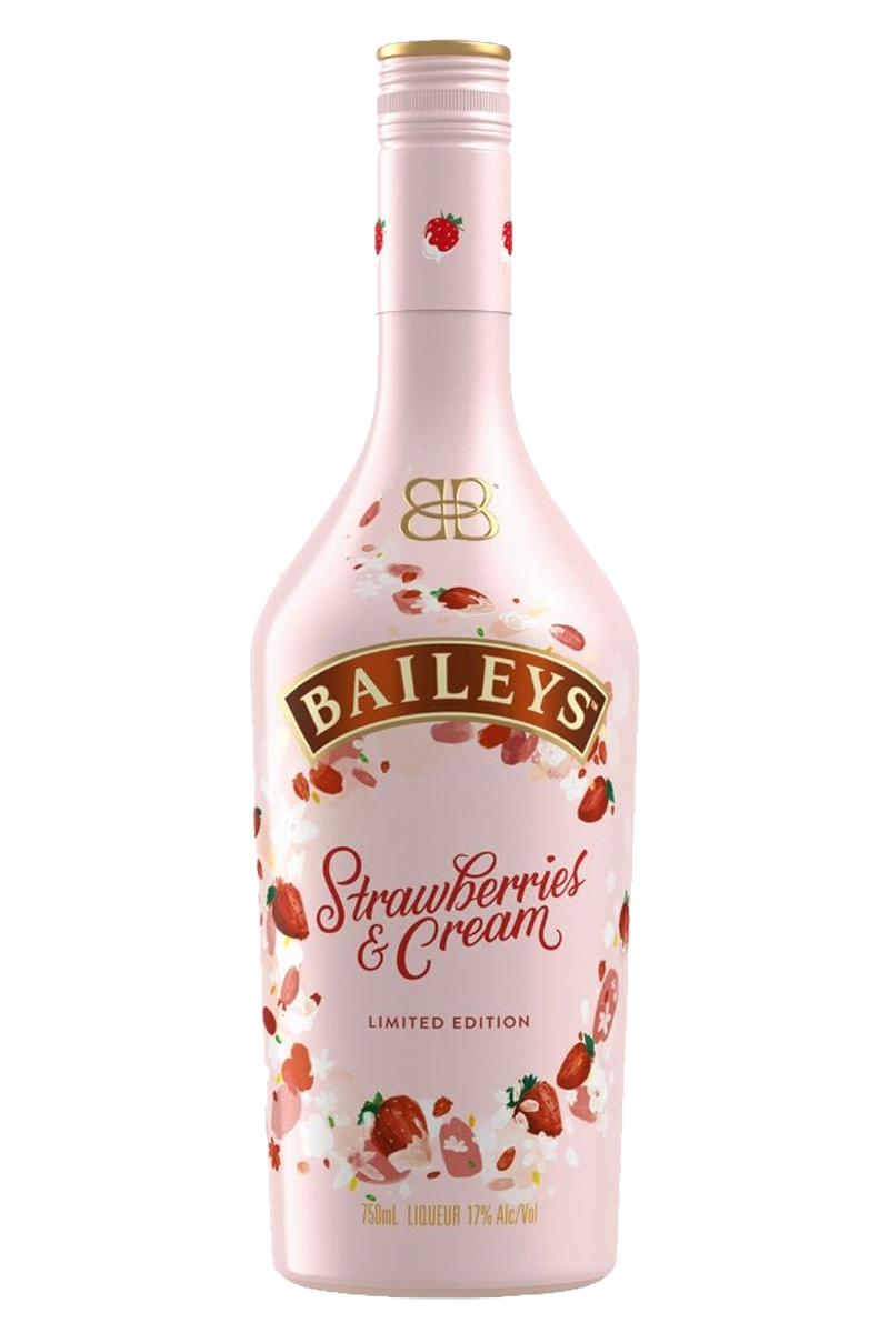 Baileys Strawberries and Cream Limited Edition Irish Liqueur 750 ML