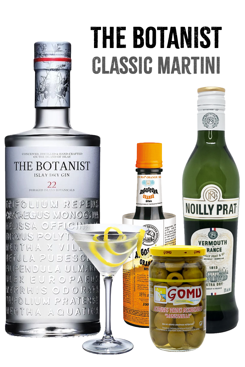 The Botanist Classic Martini Cocktail Kit