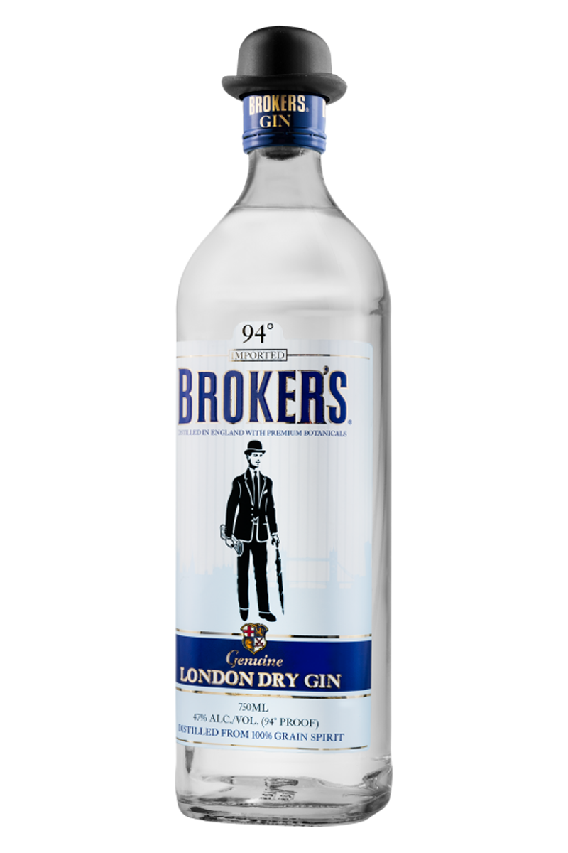 Broker's London Dry Gin 750 ML