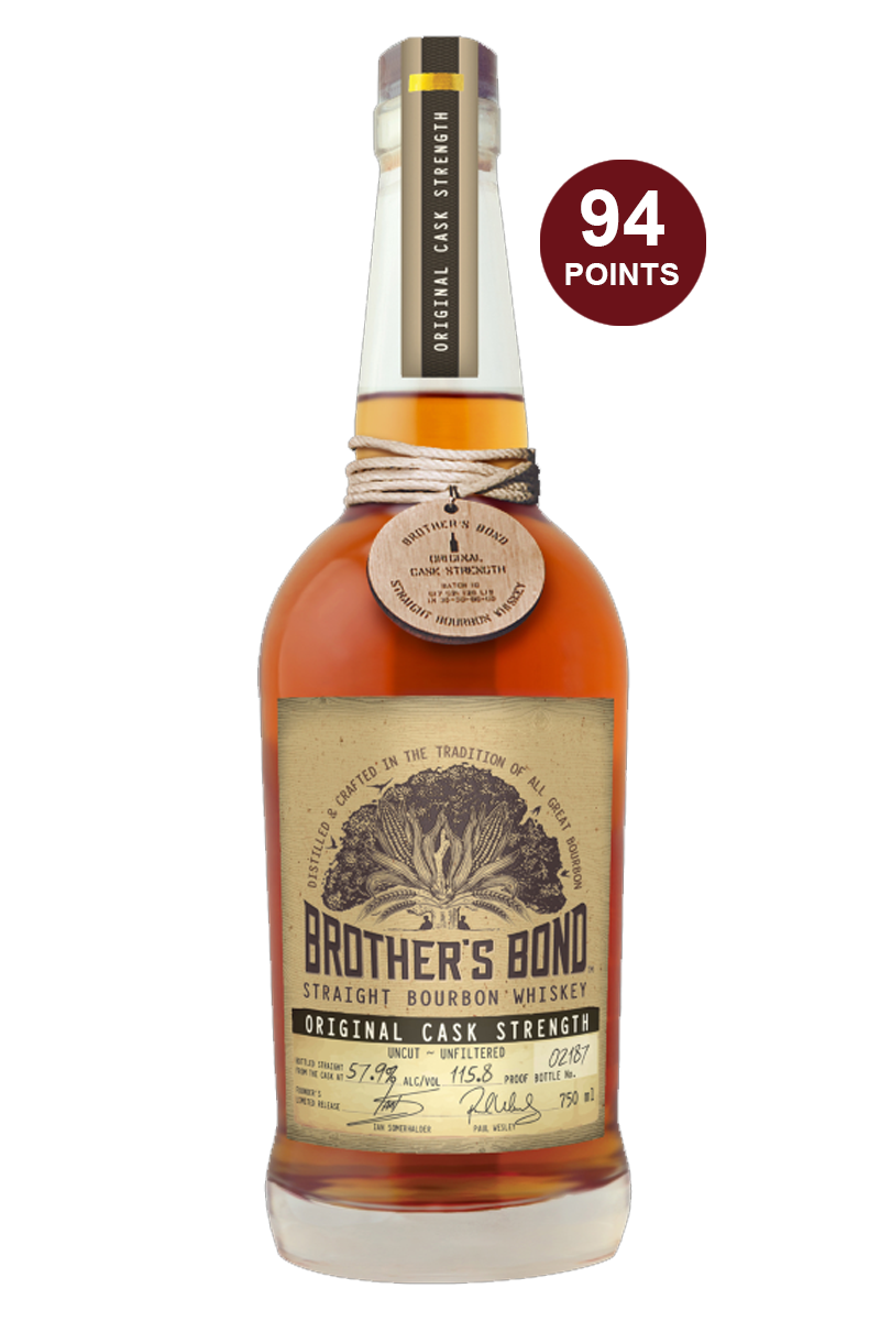 Brothers Bond Original Cask Strength Straight Bourbon Whiskey