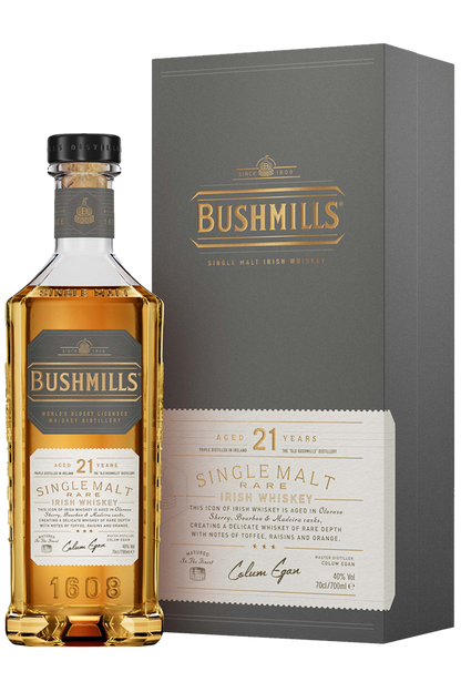 Bushmills 21 Years Single Malt Irish Whiskey 750 ML 2