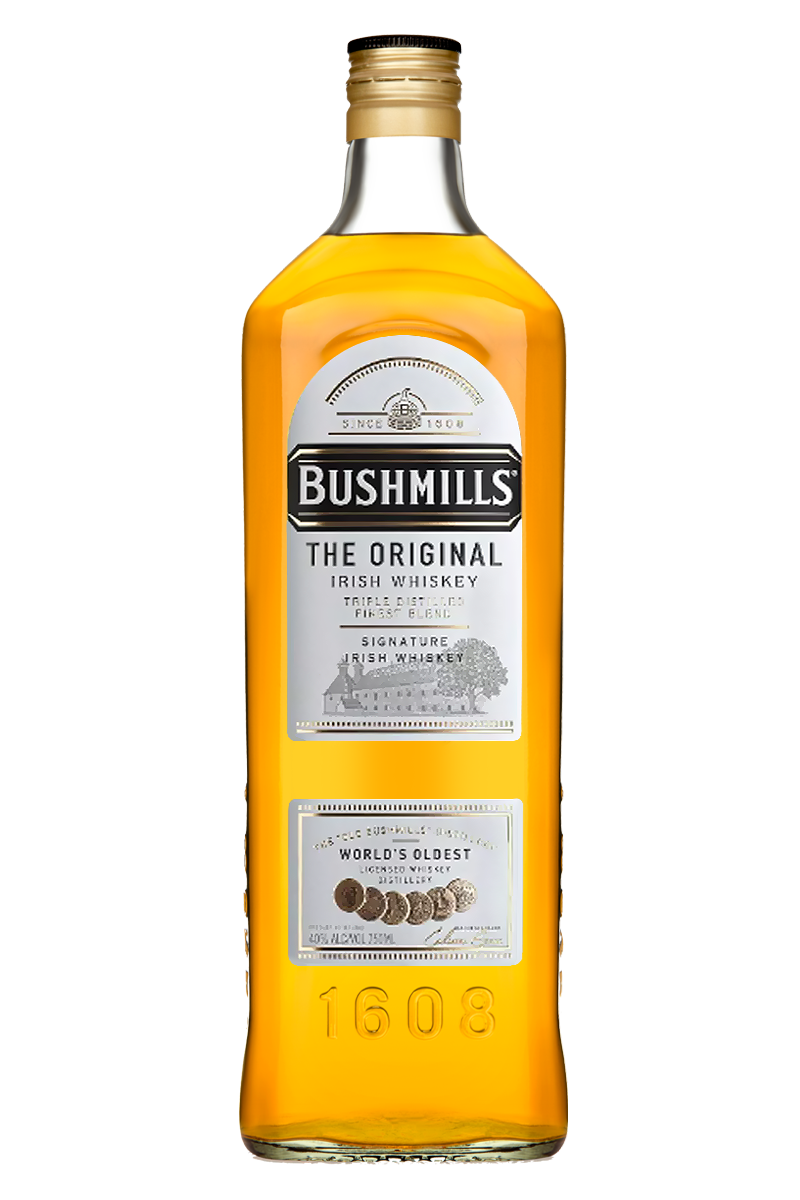 Bushmills Triple Distilled Irish Whiskey 1.75 ML