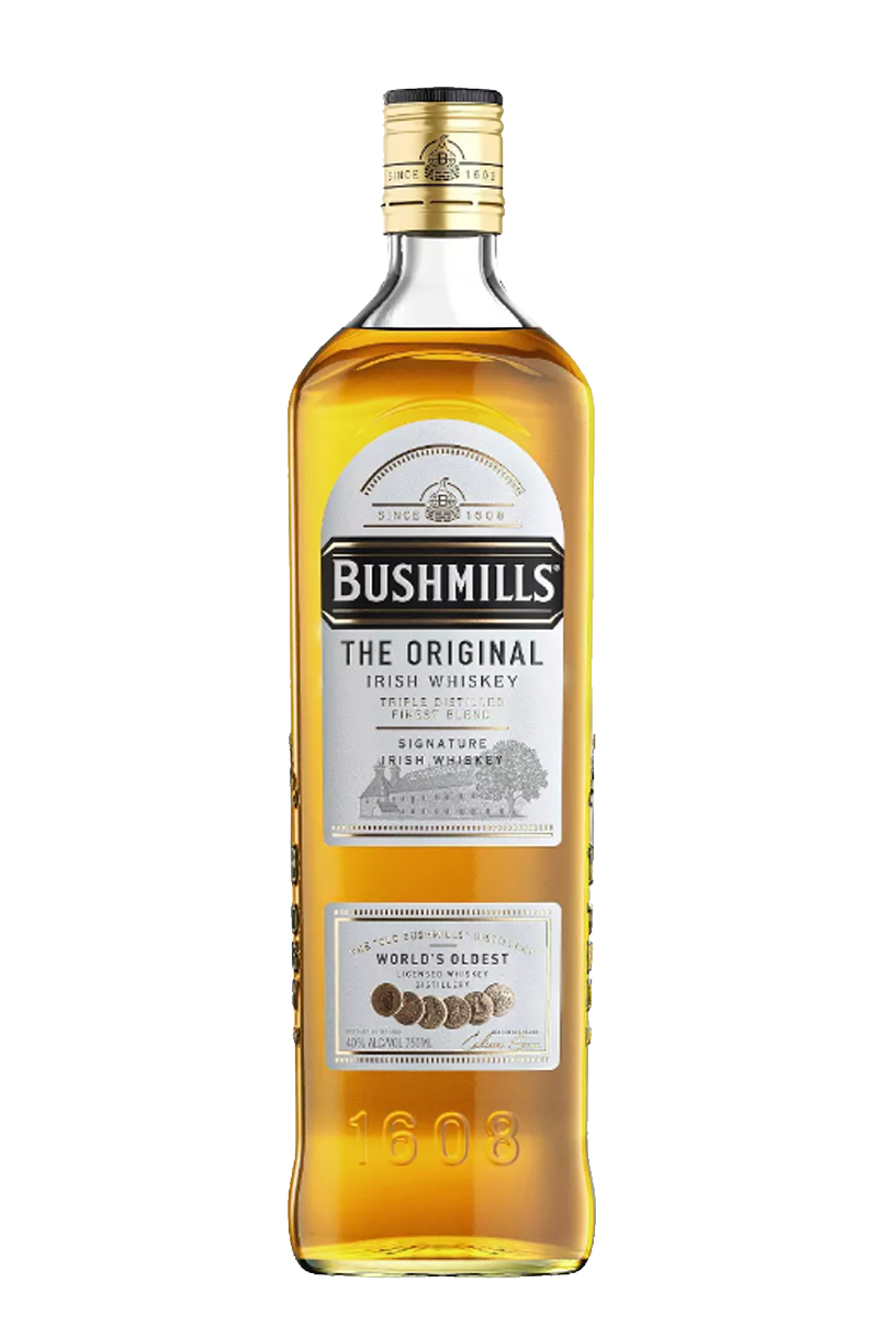 Bushmills Triple Distilled Irish Whiskey 750 ML