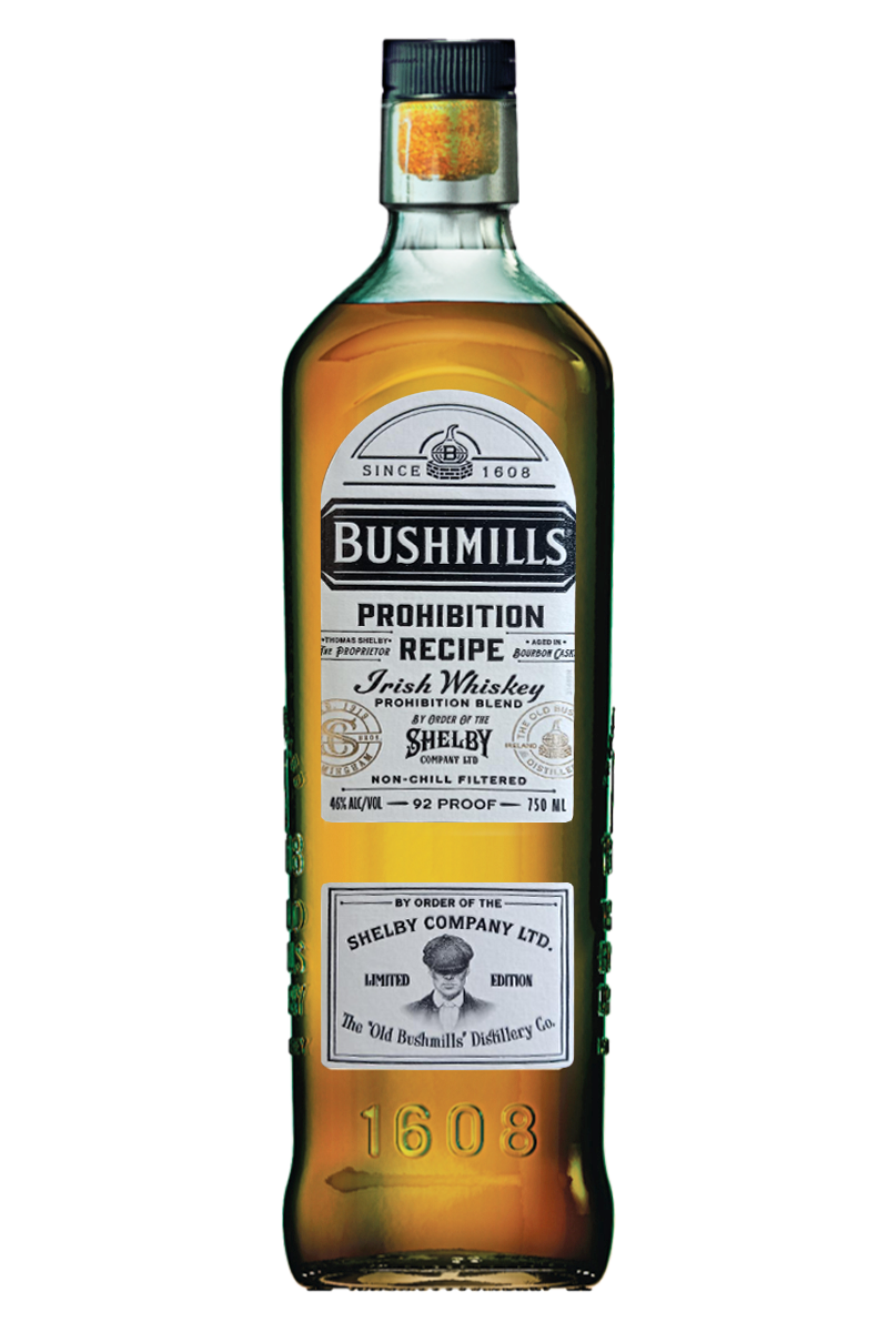 Bushmills Prohibition Recipe Limited Edition Irish Whiskey 750 ML