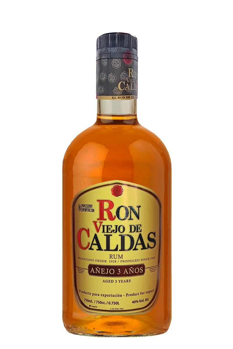 Ron Viejo de Caldas 3 Years Rum 750 ML