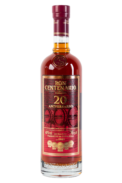 Centenario Fundación 20 Years Añejo Rum