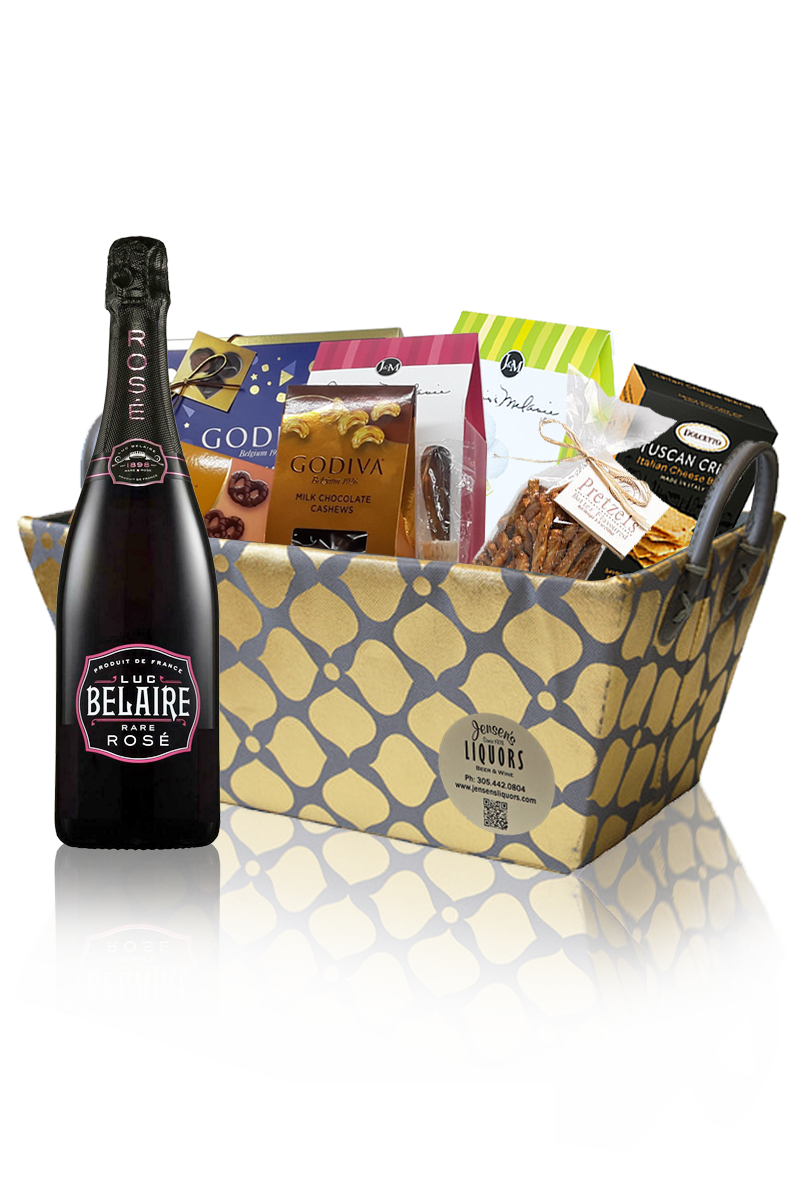 Champagne Gift Luc Belaire Rare Rose