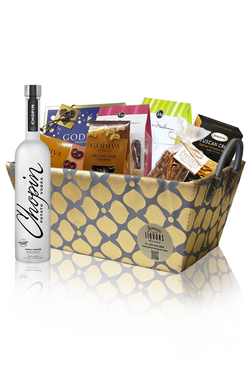 Vodka Gift Basket Chopin