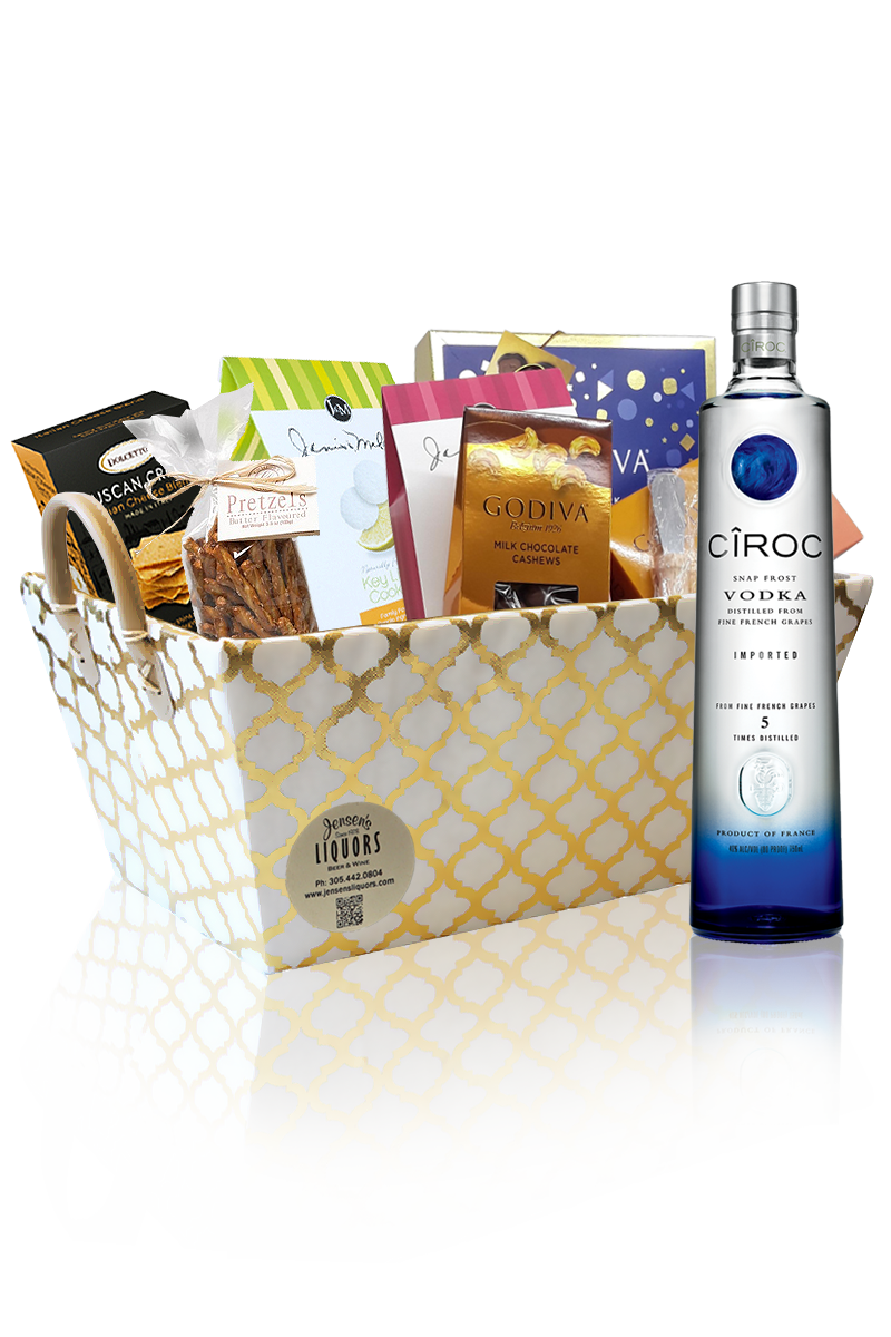 Vodka Gift Basket Ciroc