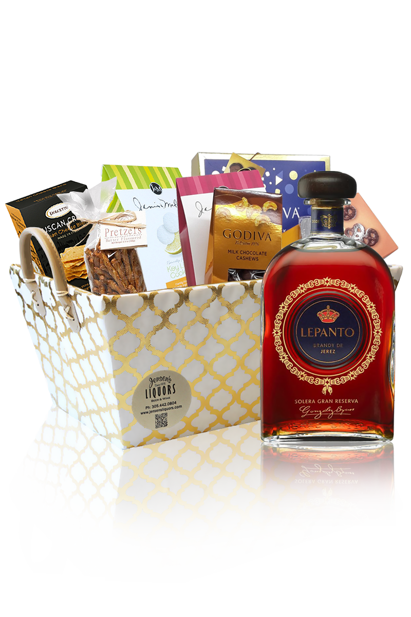 Cognac-Brandy Gift Basket Lepanto