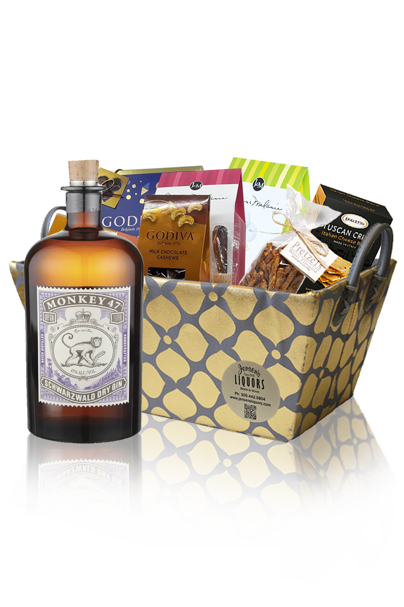 Gin Gift Basket Monkey 47