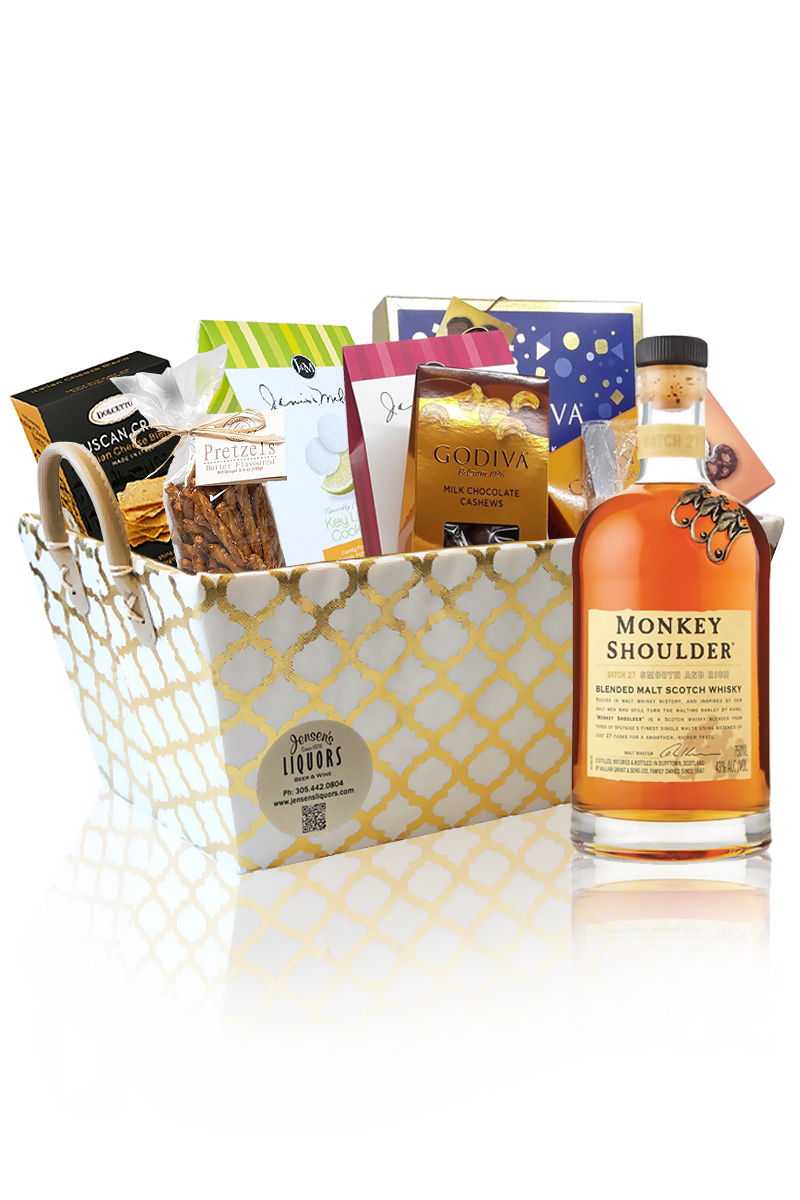 Scotch Gift Basket Monkey Shoulder