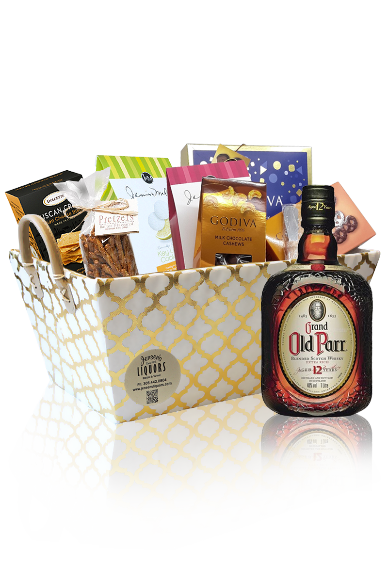 Scotch Gift Basket Old Parr 12 Years