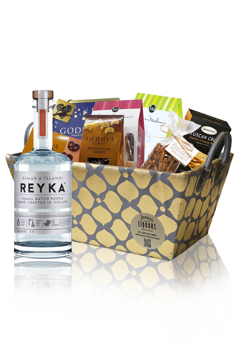 Vodka Gift Basket Reyka