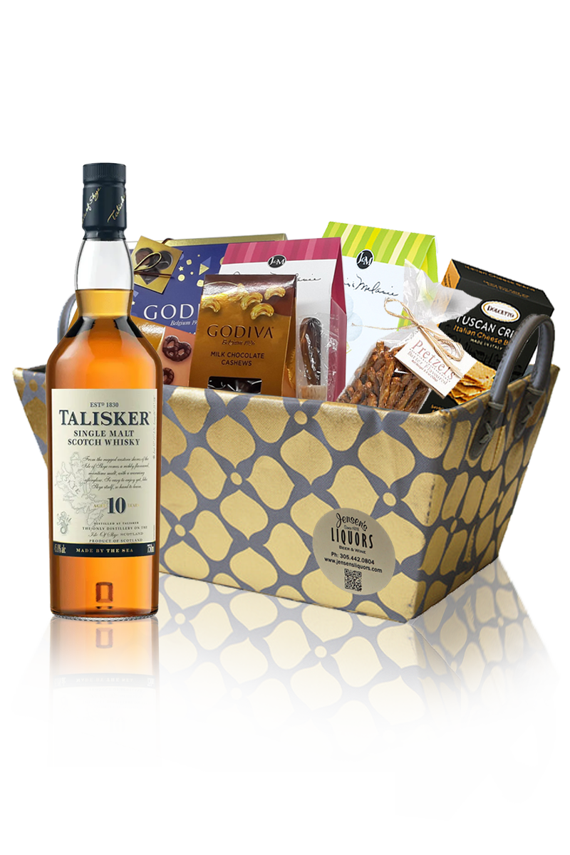 Single Malt Gift Basket Talisker 10 Years