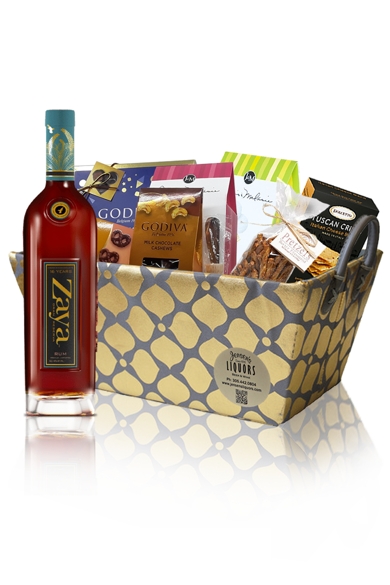 Rum Gift Basket Zaya Gran Reserva 16 Years