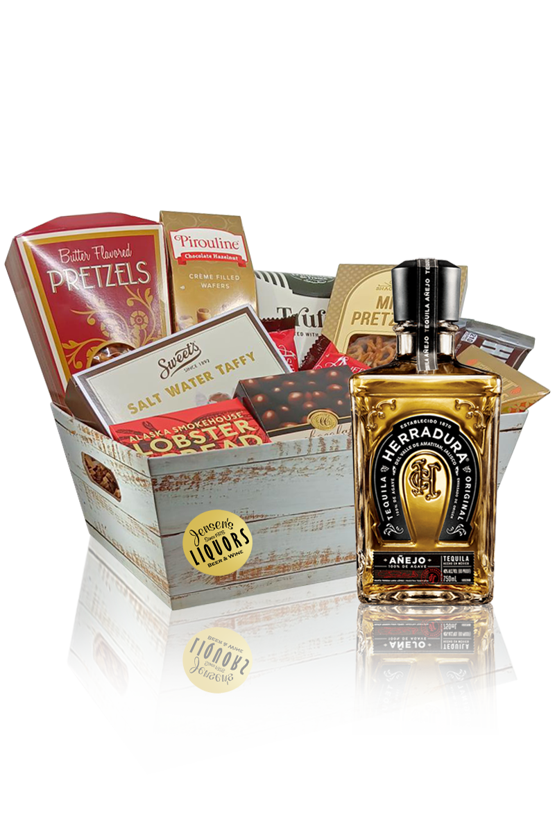 Herradura Tequila Anejo Basket