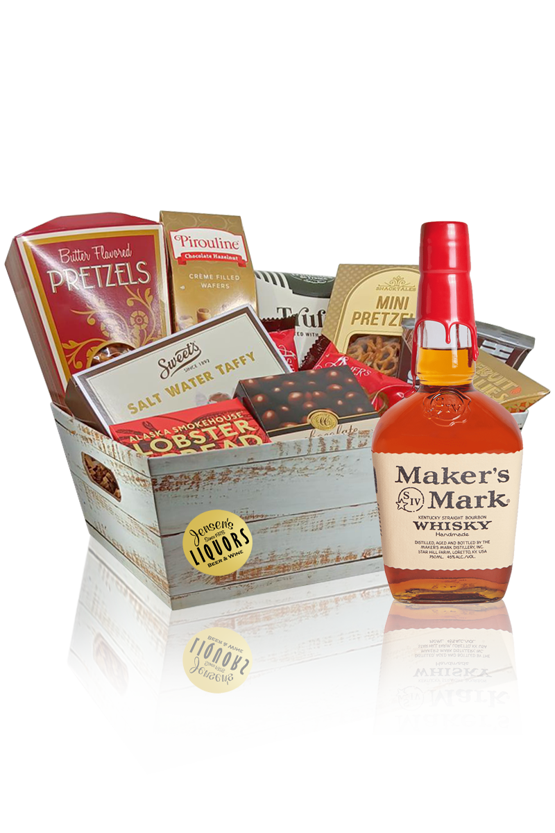 Maker's Mark Bourbon Basket