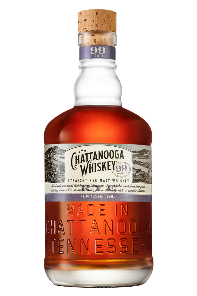 Chattanooga 99 Proof Tennessee Straight Rye Whiskey