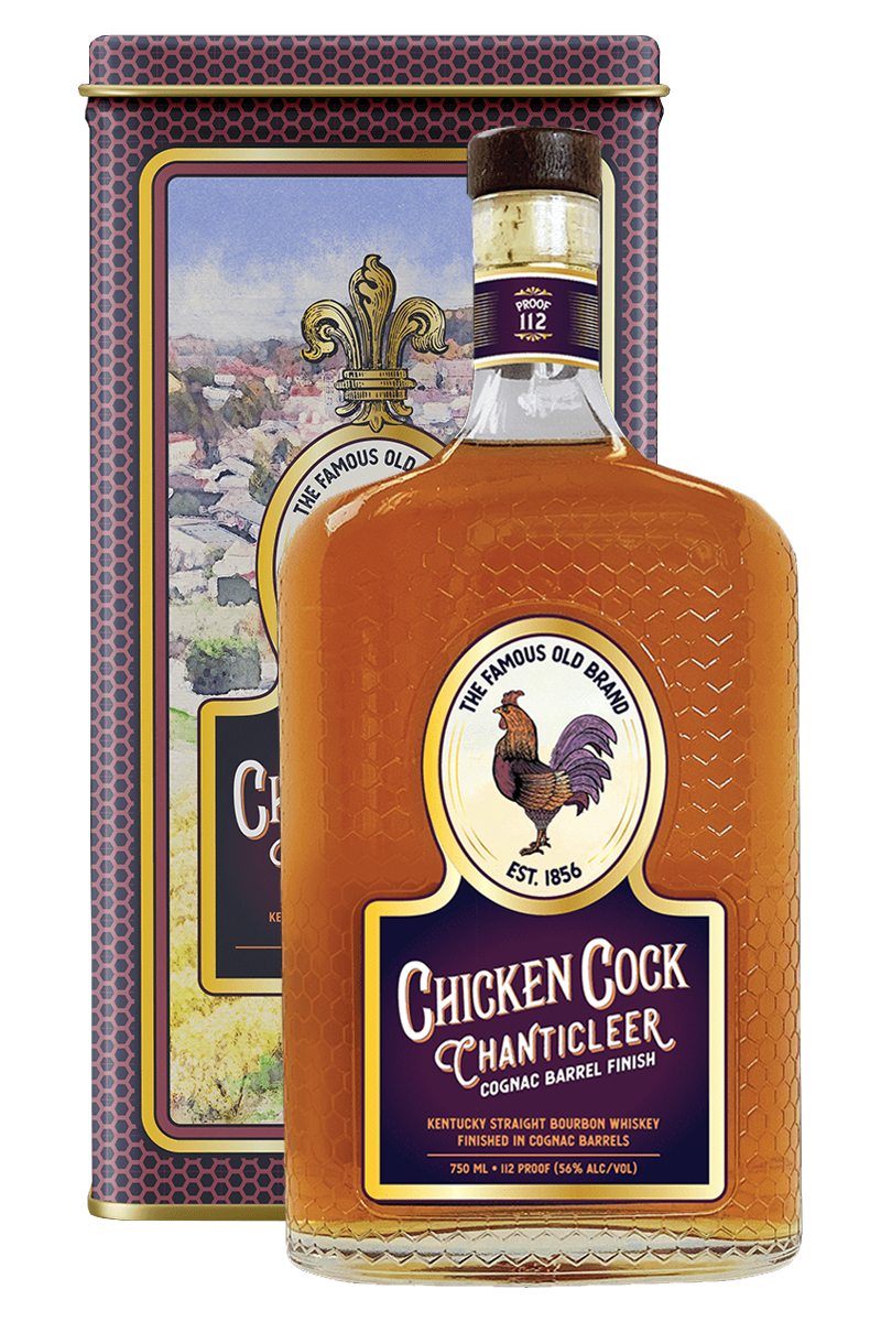 Chicken Cock Chanticleer Cognac Barrel Finish Kentucky Straight Bourbon Whiskey