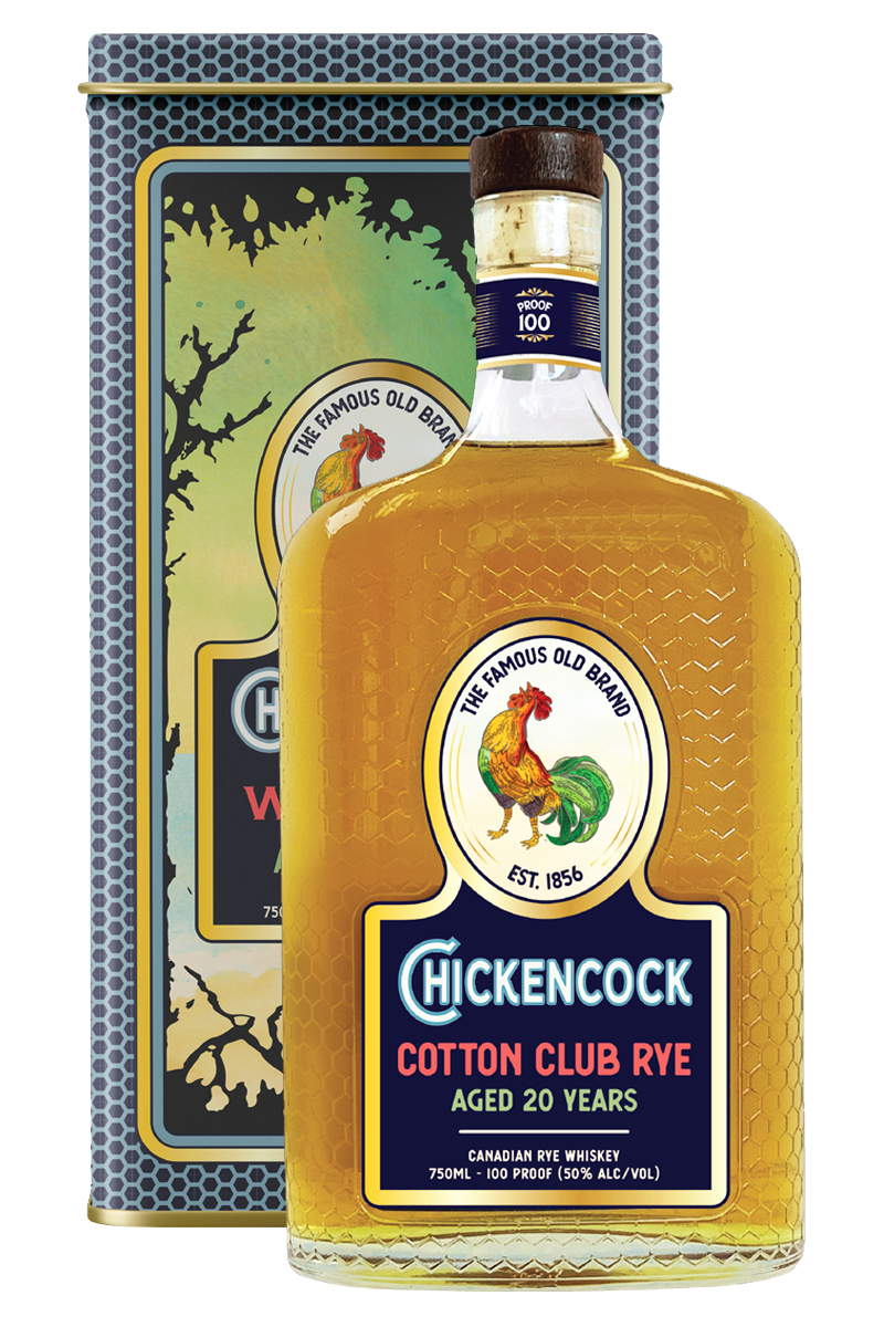 Chicken Cock Cotton Club 20 Years Canadian Rye Whiskey