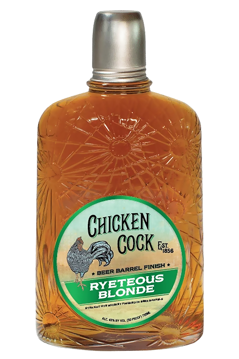 Chicken Cock Ryeteous Blonde Straight Rye Whiskey